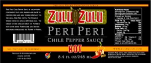 Hot Peri Peri Sauce